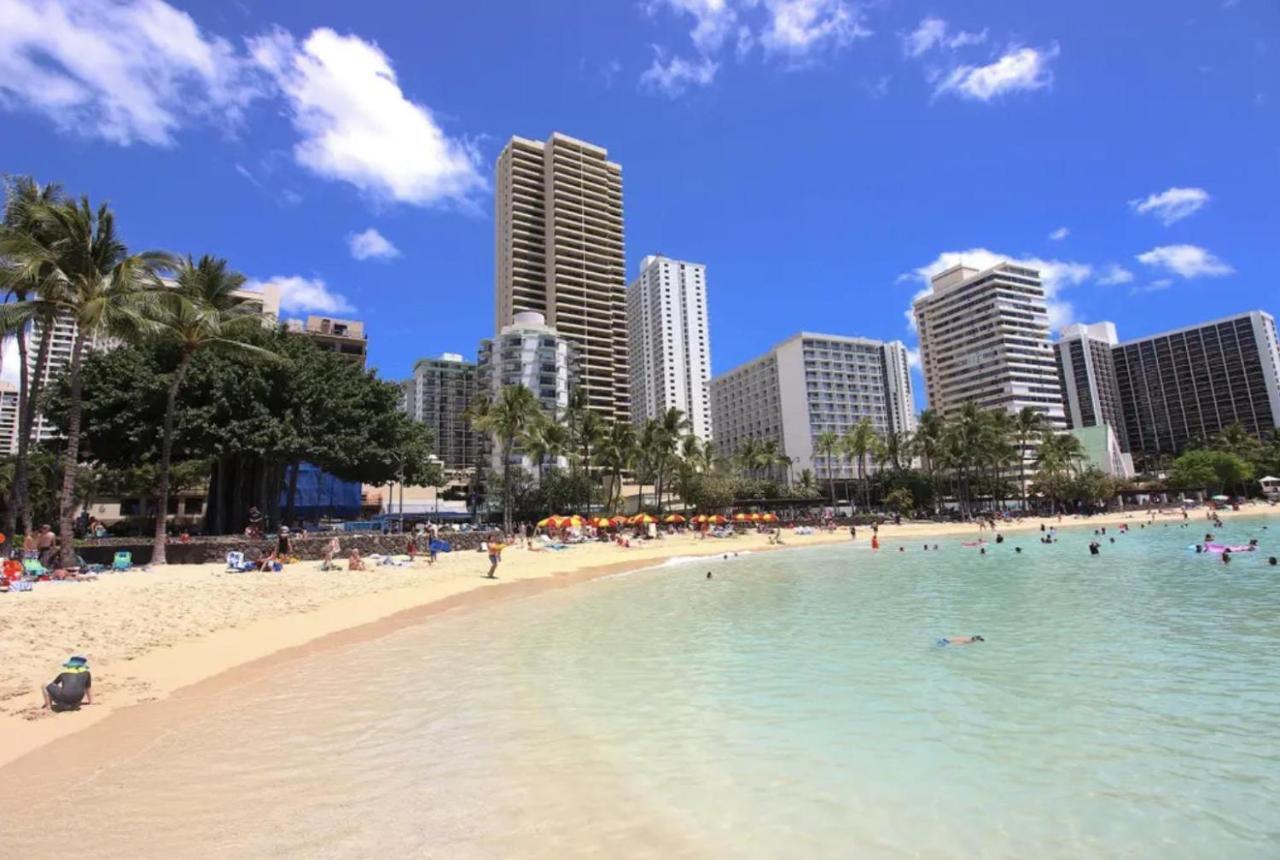 Kuhio Condo 810 Honolulu Exterior foto